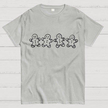 Christmas Gingerbread Cookies Geek T-Shirt