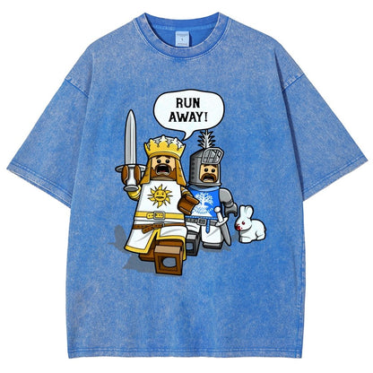 The Cowardly King Vintage Distressed T-shirt