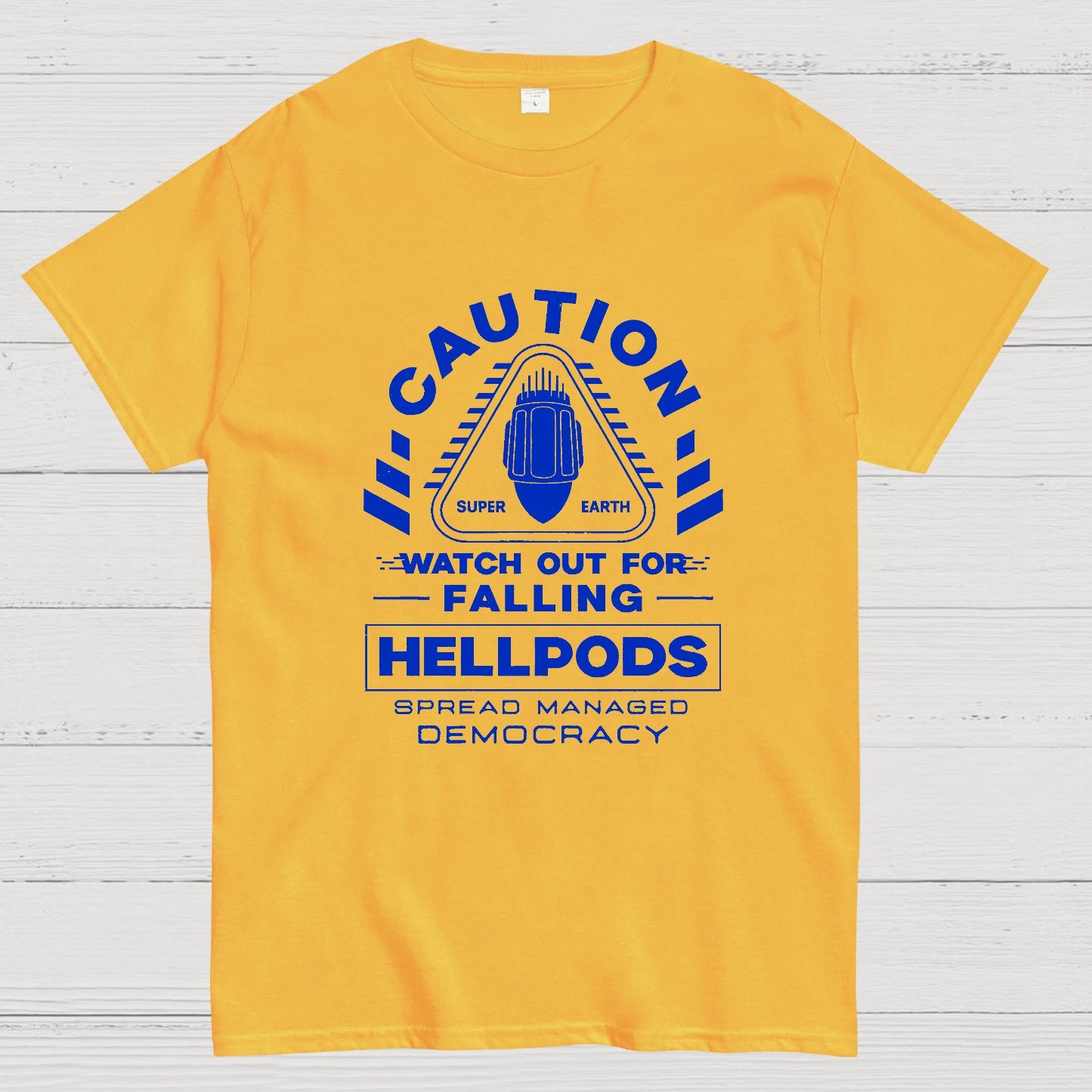 Hellpods Caution Geek T-Shirt