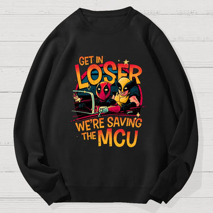 Saving The Universe Geek Cotton Sweatshirt