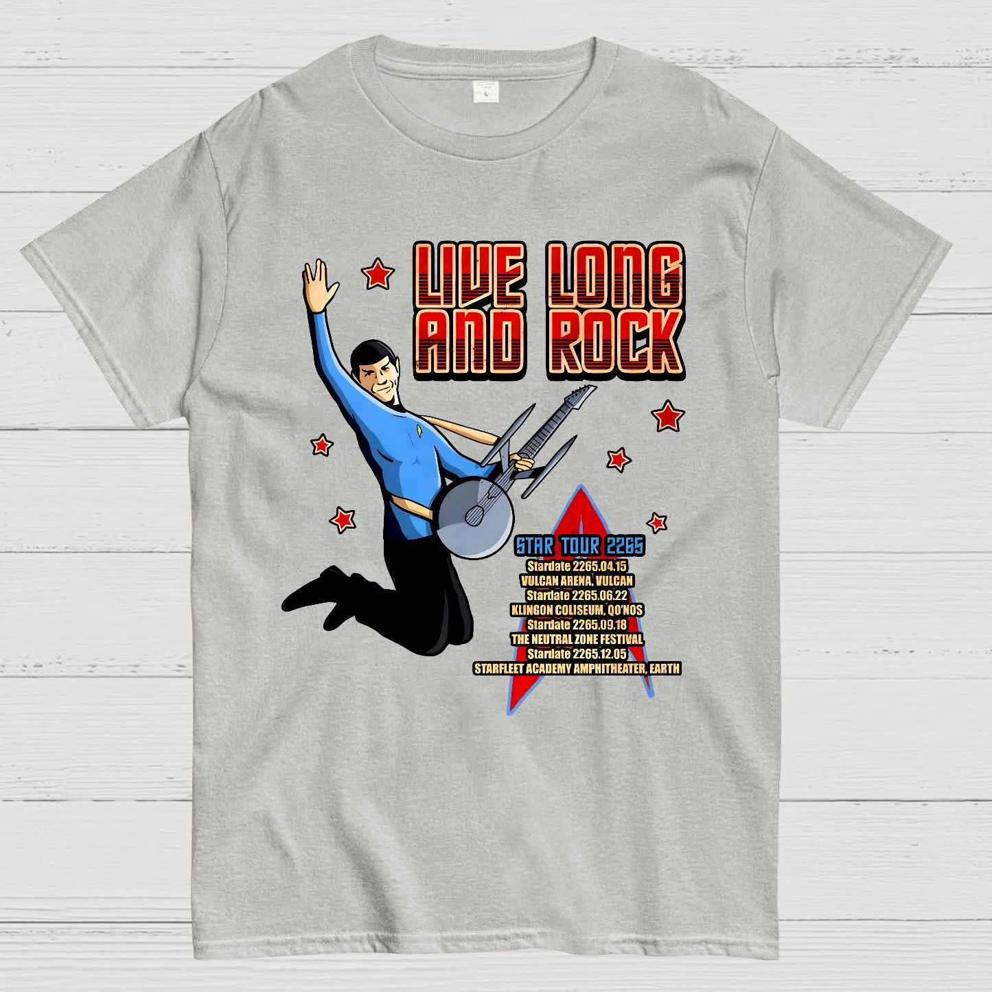 Live Long and Jam Geek T-Shirt