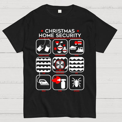 Christmas Home Security Geek T-Shirt
