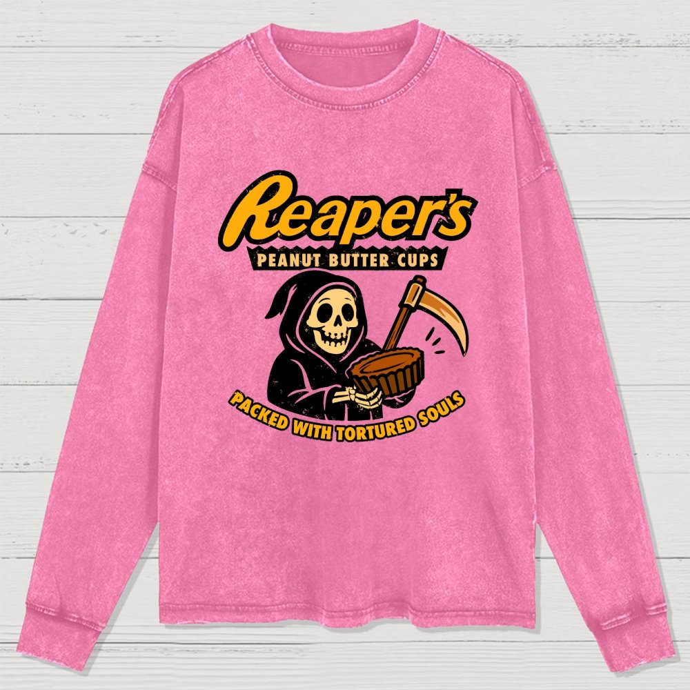 Reaper's Cup Washed Long Sleeve Tee