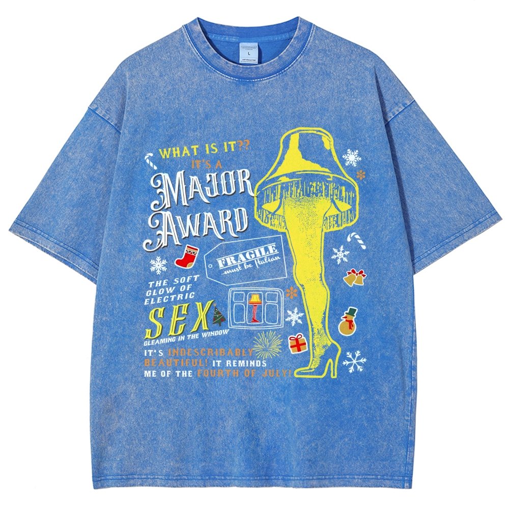 A Major Award Leg Lamp Vintage Distressed T-shirt