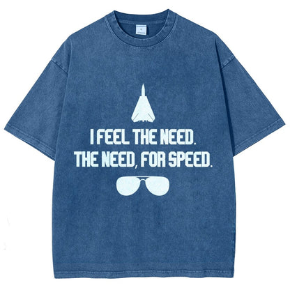 I Feel The Need… The Need For Speed! Vintage Distressed T-shirt