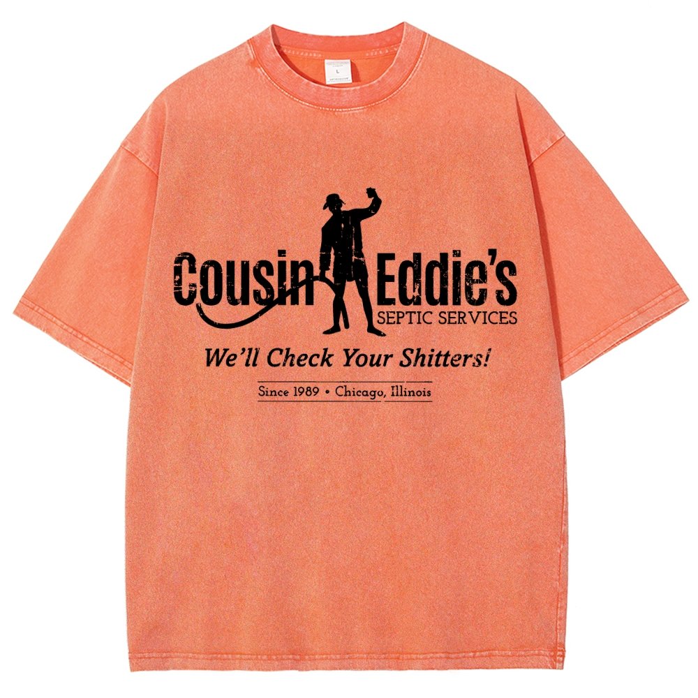 Neighbor Joe's Septic Services Vintage Distressed T-shirt