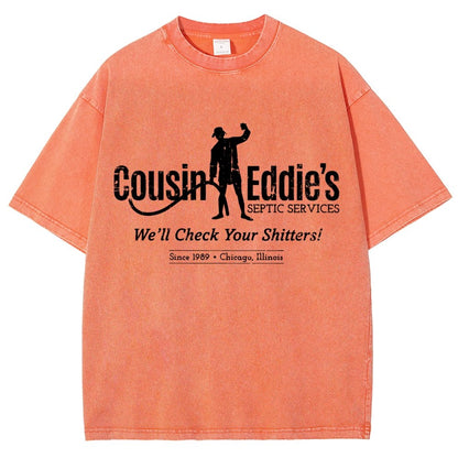 Neighbor Joe's Septic Services Vintage Distressed T-shirt