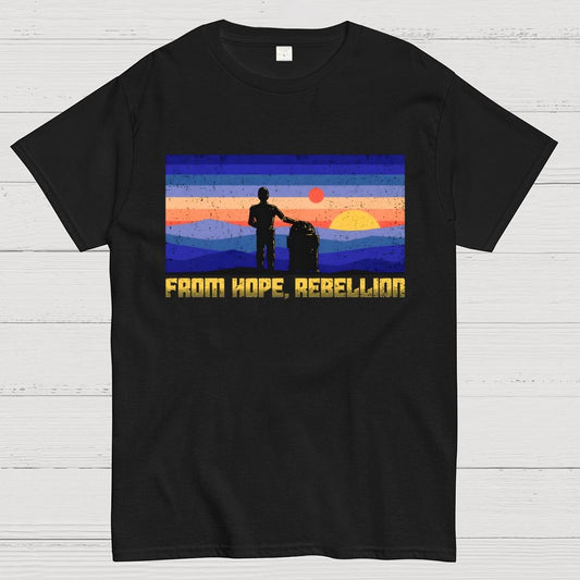 From Hope Rebellion Geek T-Shirt