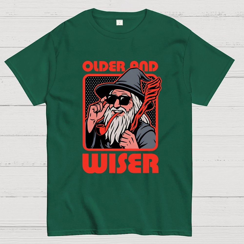 Old Wise Wizard Pop Art Geek T-Shirt