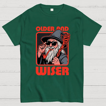 Old Wise Wizard Pop Art Geek T-Shirt