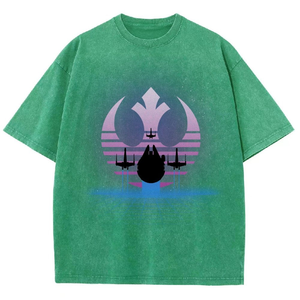 The Retro Rebellion Vintage Distressed T-shirt