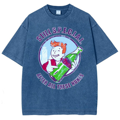 Still Super Special after all these nukes Vintage Distressed T-shirt