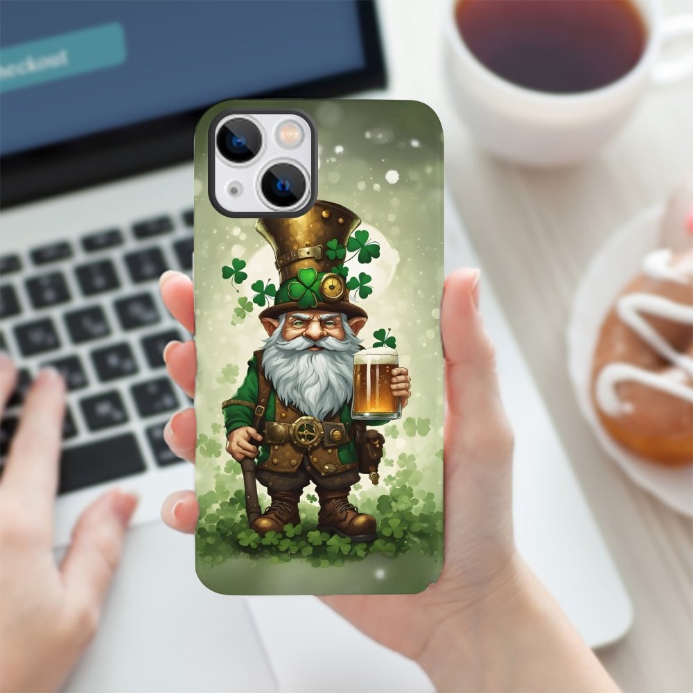 St. Patrick's Day Lucky Green Print Phone Cases