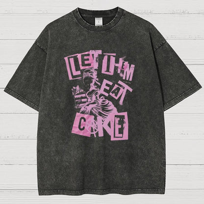 Let Them Eat Cake Vintage Distressed T-shirt