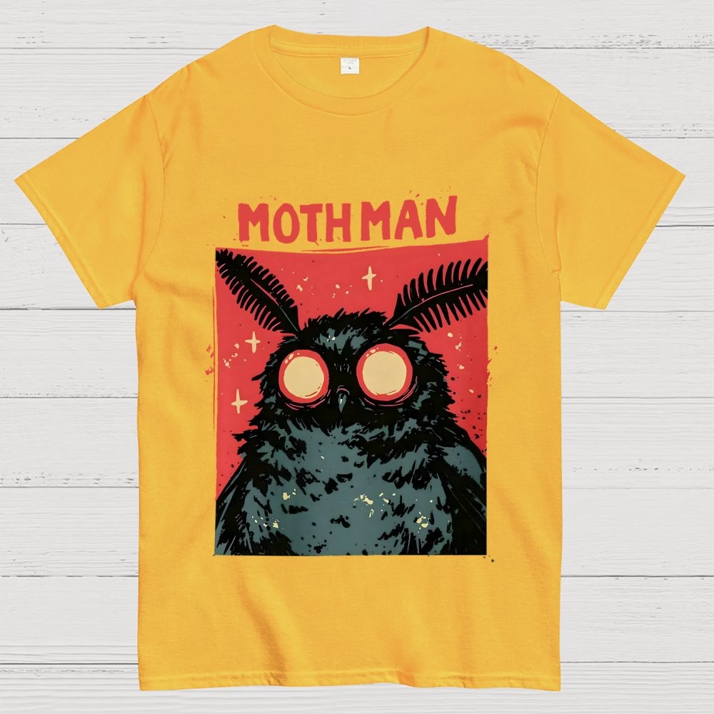 Cryptid Mothman Unisex Geek T-Shirt