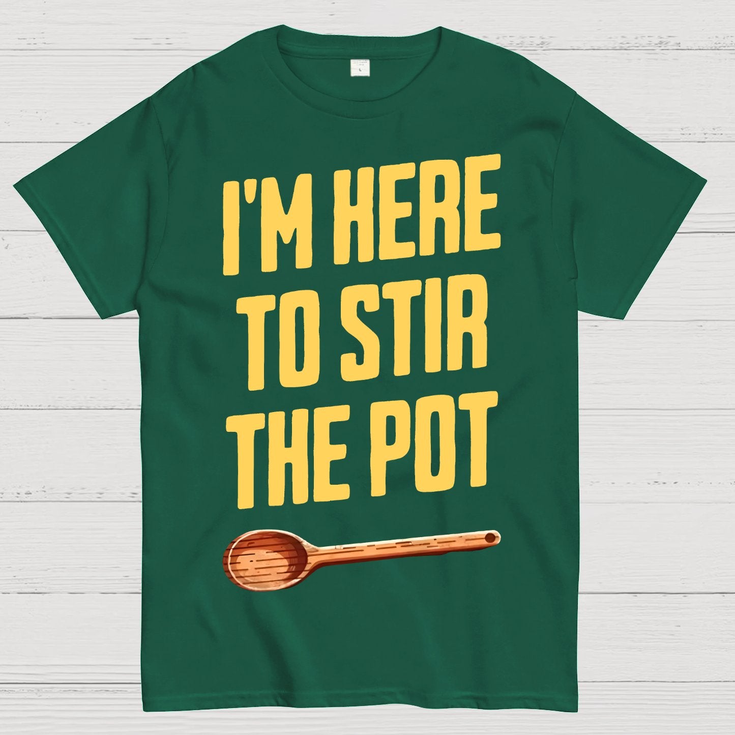 I'm Here to Stir the Pot Geek T-Shirt