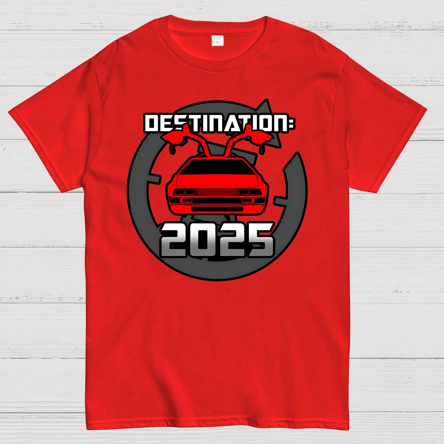 Cool 80's Sci-fi Inspired New Year Slogan Geek T-Shirt
