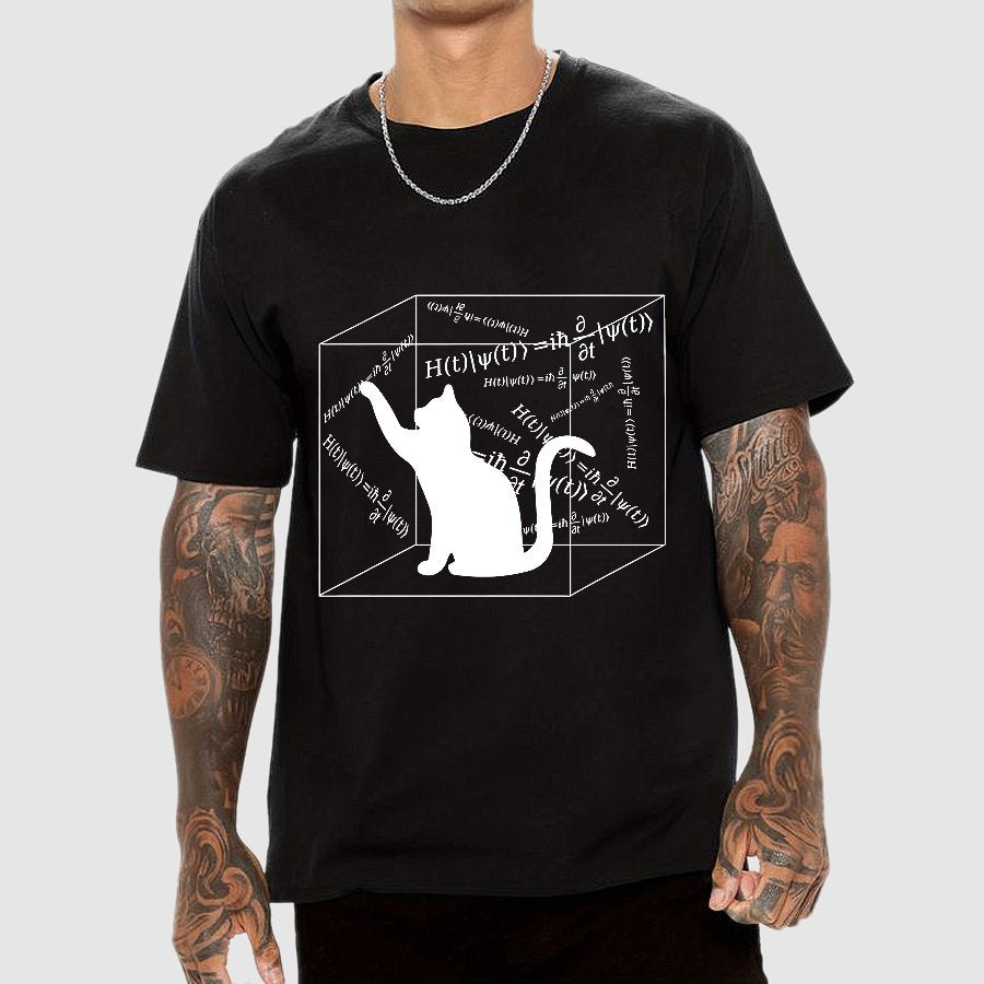 Schrödinger Cat Geeky T-Shirt