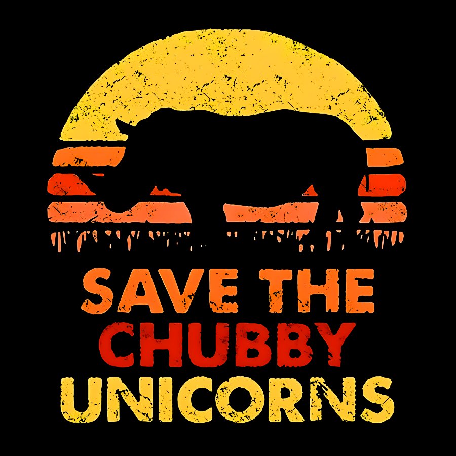 Save The Chubby Unicorns Geek T-Shirt