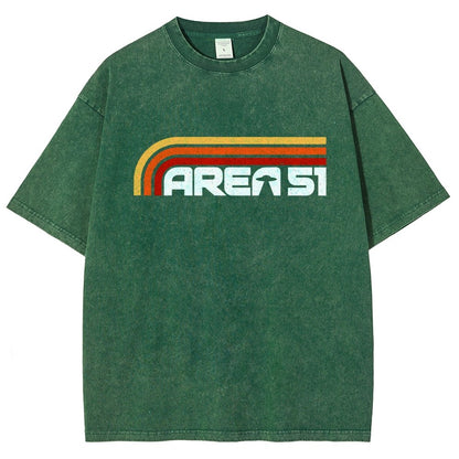Area 51 Vintage Distressed T-shirt