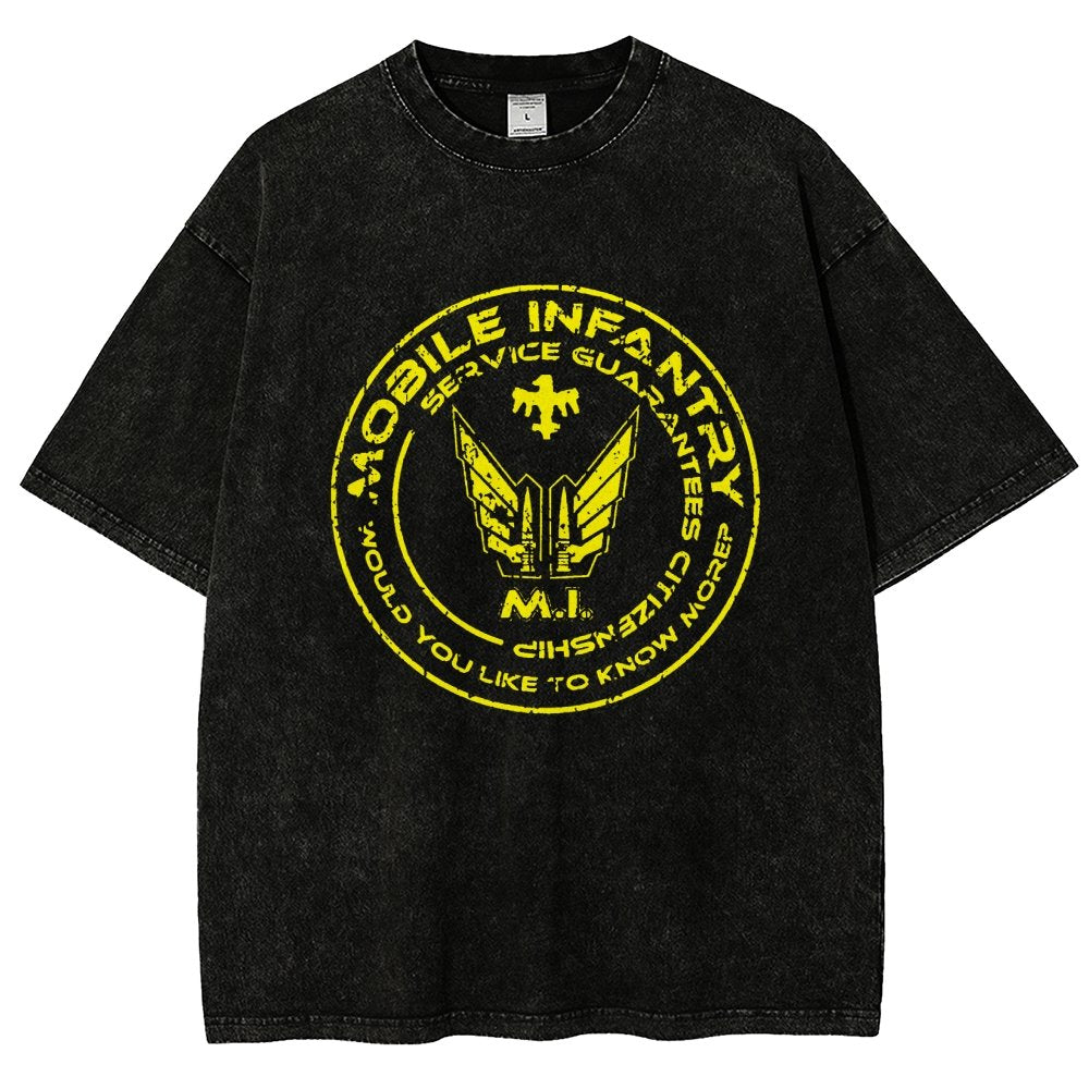 Service Guarantees Citizenship Vintage Distressed T-shirt