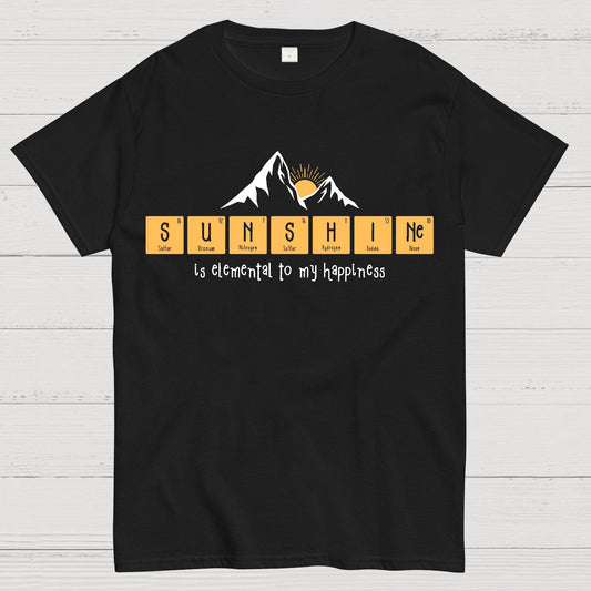 Sunshine Equals Happiness Geek T-Shirt