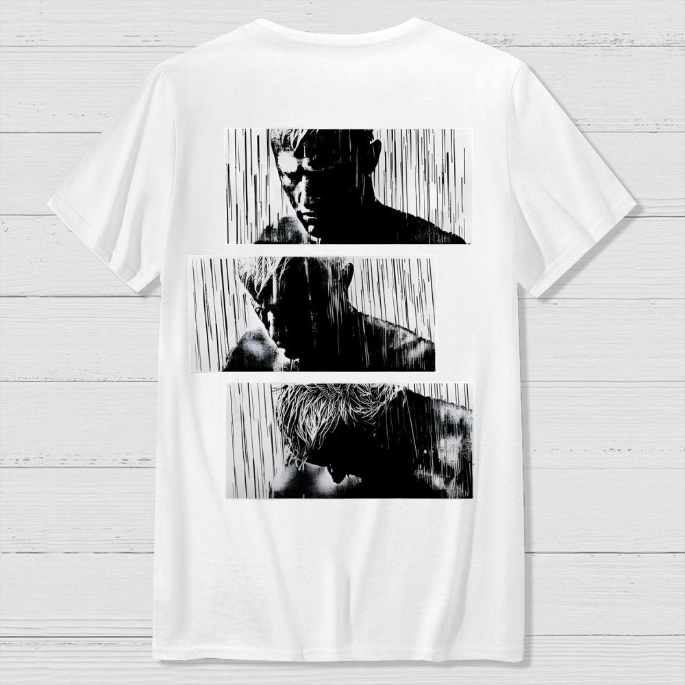 Tears In Rain Front And Back Printing Geek T-Shirt
