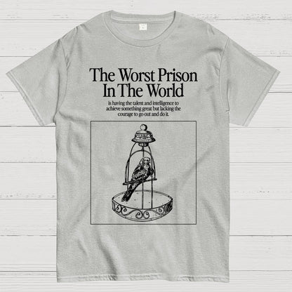 Bird in a cage Geek T-Shirt