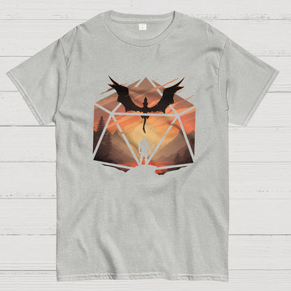 Staredown d20 Geeky T-Shirt
