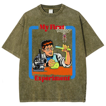 My First Experiment Vintage Distressed T-shirt