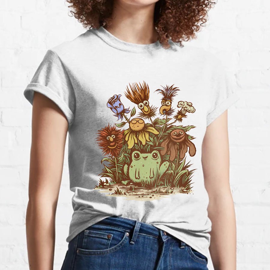 April Showers Bring Strange Flowers Nerdy T-Shirt