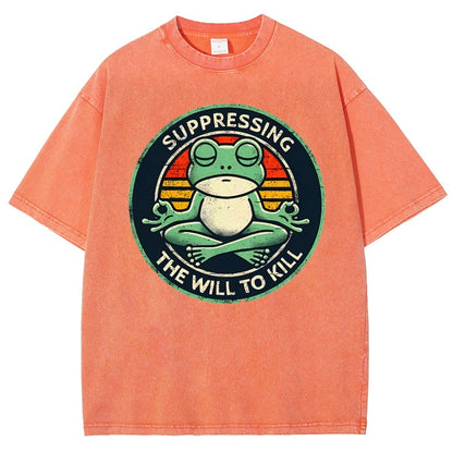 Suppressing The Will To Kill Vintage Distressed T-shirt