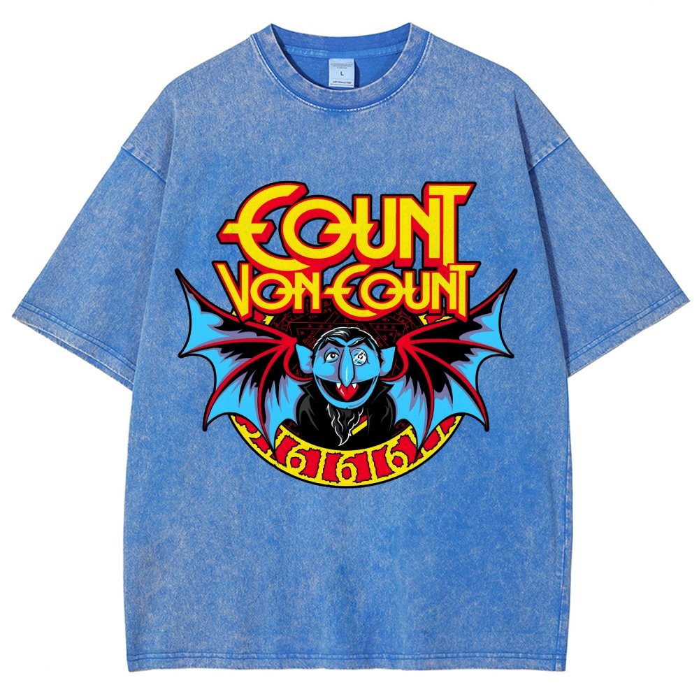 THE COUNT Vintage Distressed T-shirt