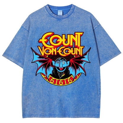 THE COUNT Vintage Distressed T-shirt