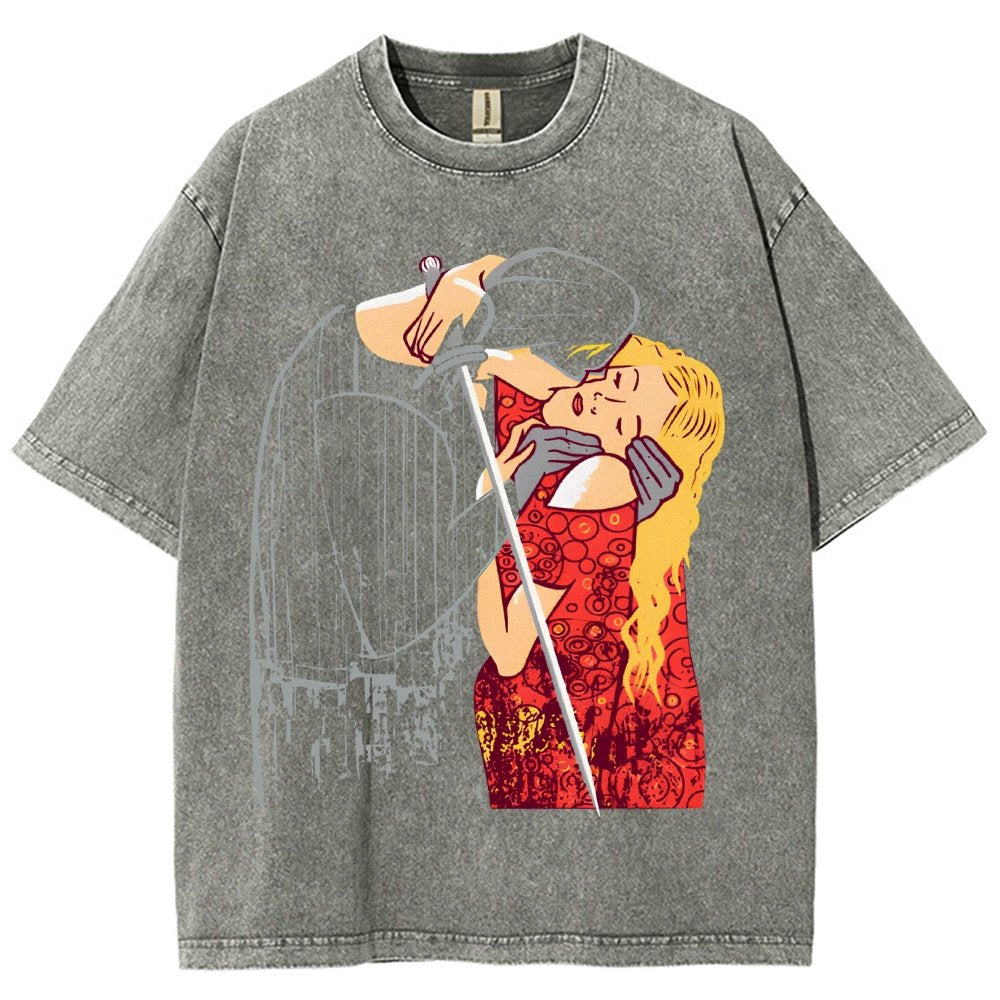 Valentine's Day.The Dread Pirate's Kiss Vintage Distressed T-shirt