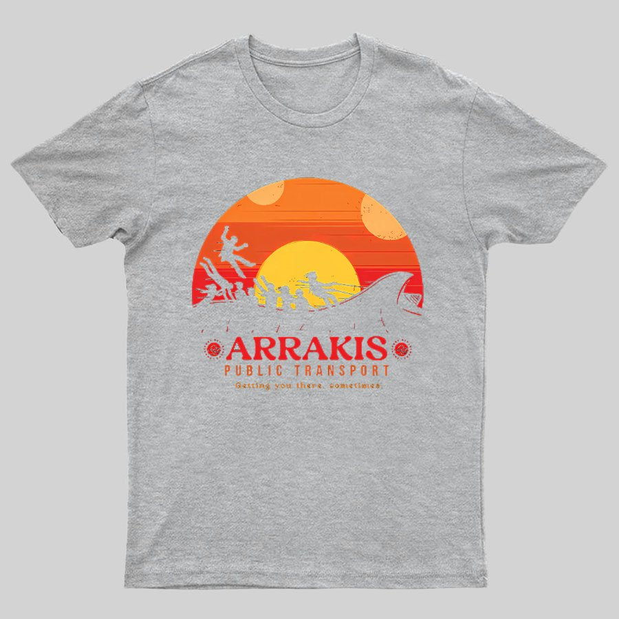 Mystic Land Getting You There Sometimes Geeky T-Shirt