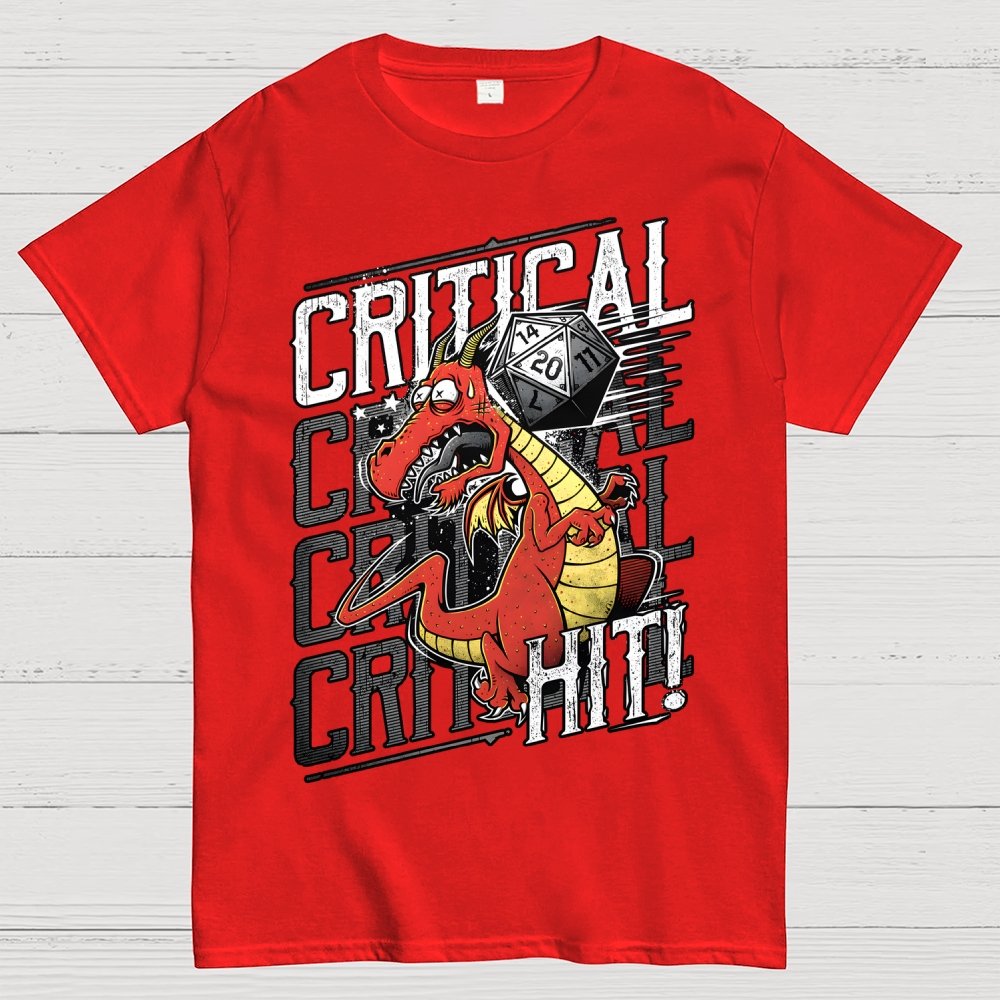 Super Crit Hit Geek T-Shirt