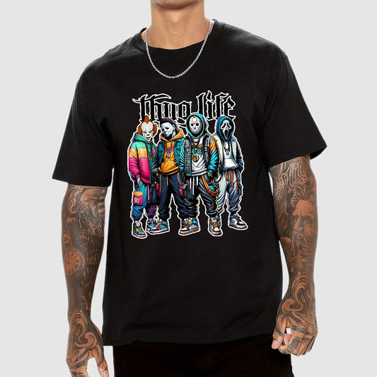Horror Character Halloween Geek T-Shirt