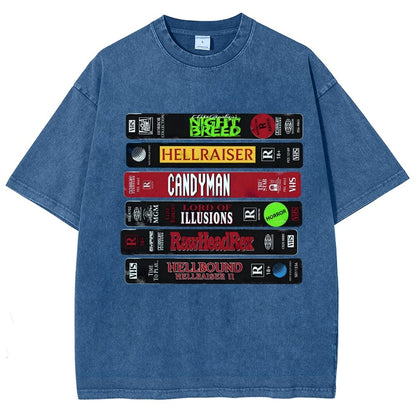 VHS Barker Vintage Distressed T-shirt
