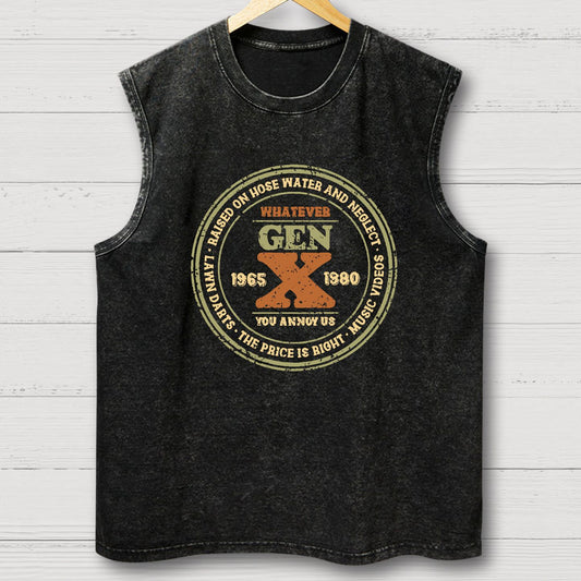 Raised on Hose Water and Neglect Vintage Distressed Washed Tank