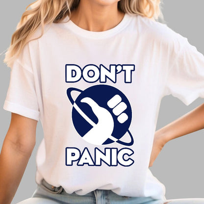 Don't Panic Geek T-Shirt