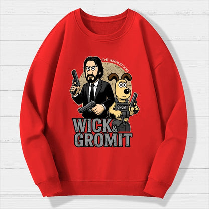 The Wrong Dog Geek Cotton Sweatshirt