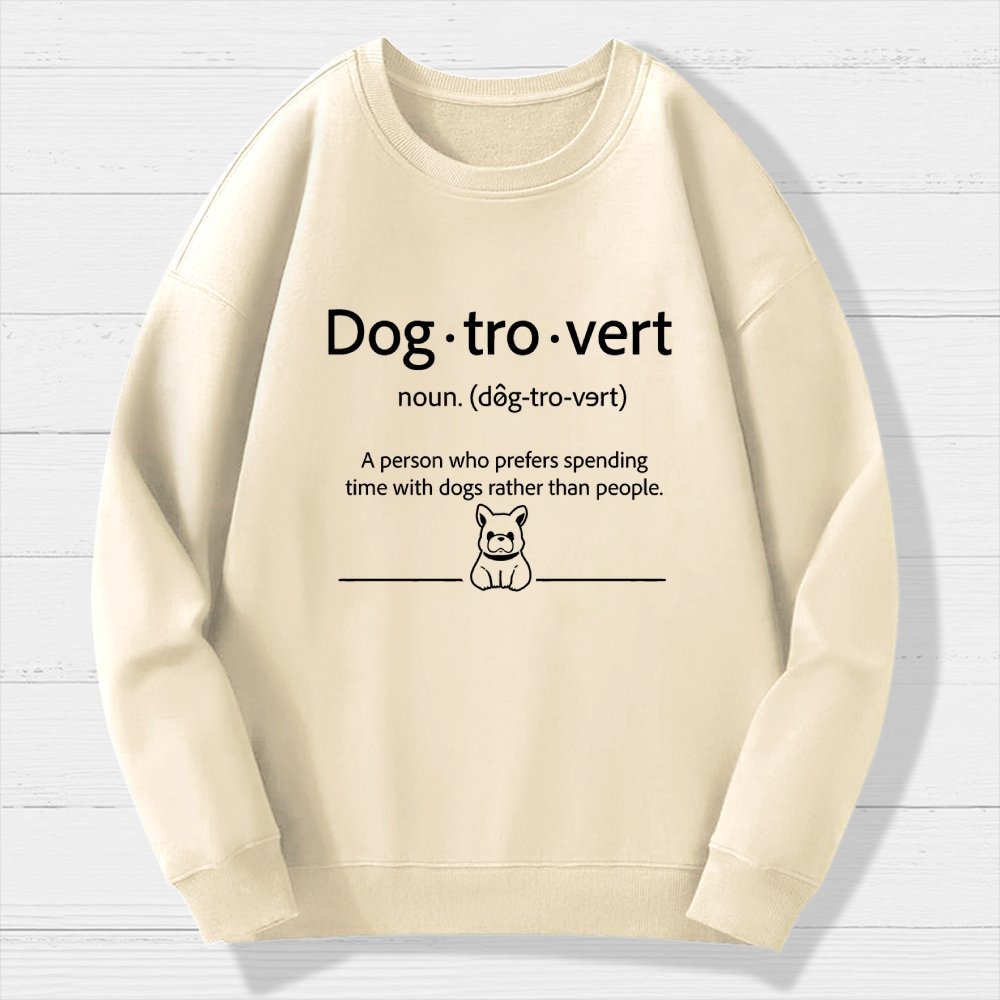 Dog-Tro-Voy Geek Cotton Sweatshirt