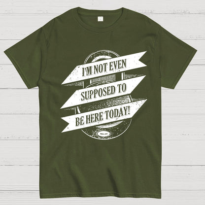 Not Supposed To Be Here Nerdy T-Shirt