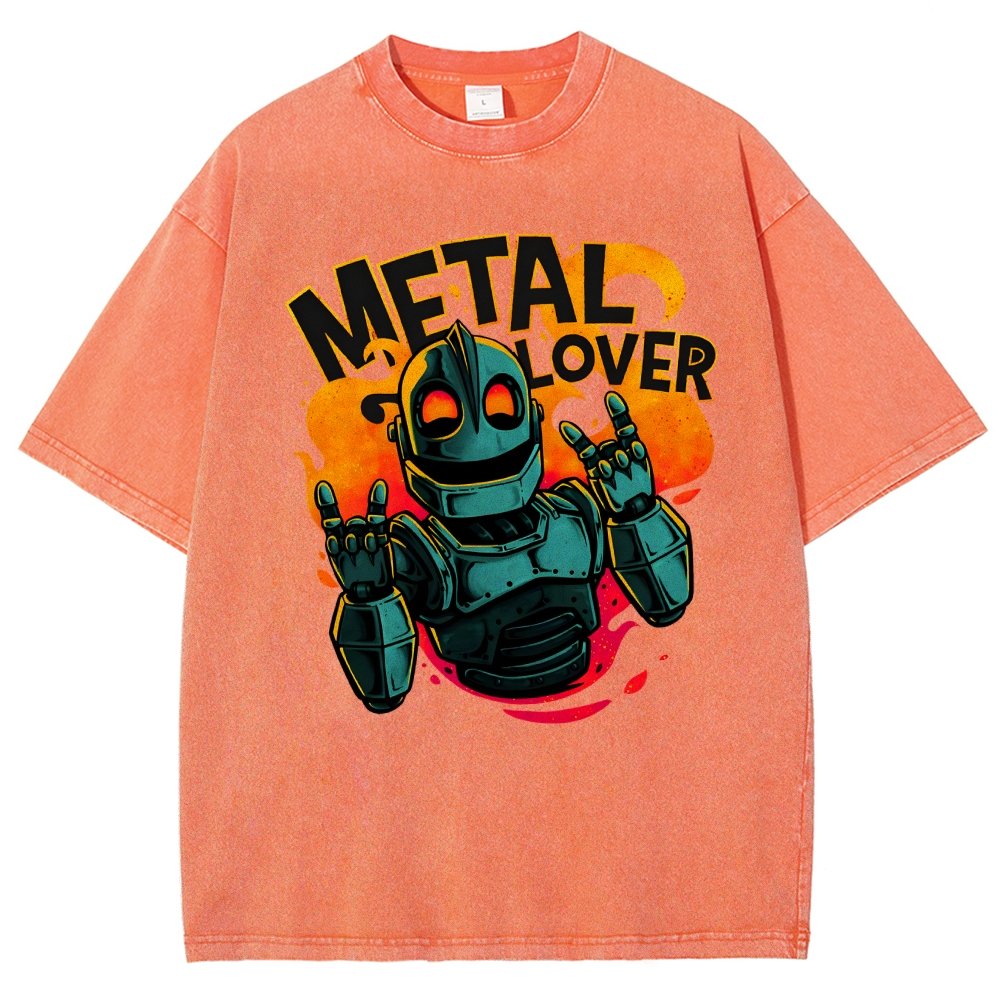 Giant Metal Lover Vintage Distressed T-shirt