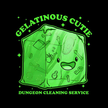 Gelatinous Cute Dungeon Geek T-Shirt