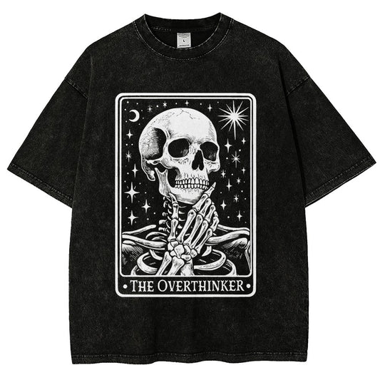 The Overthinker Vintage Distressed T-shirt