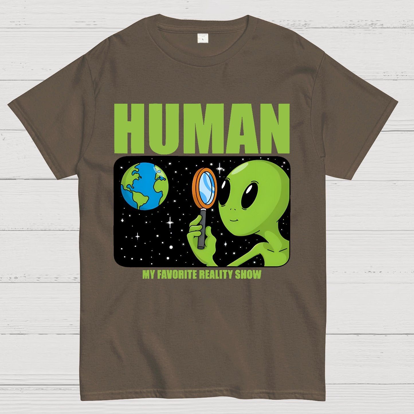 Human  My Favorite Reality Show Geek T-Shirt