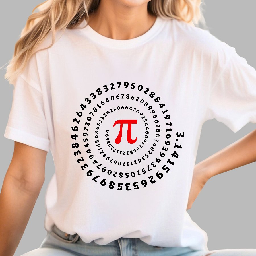Pi Science Number Sequence Geek T-Shirt