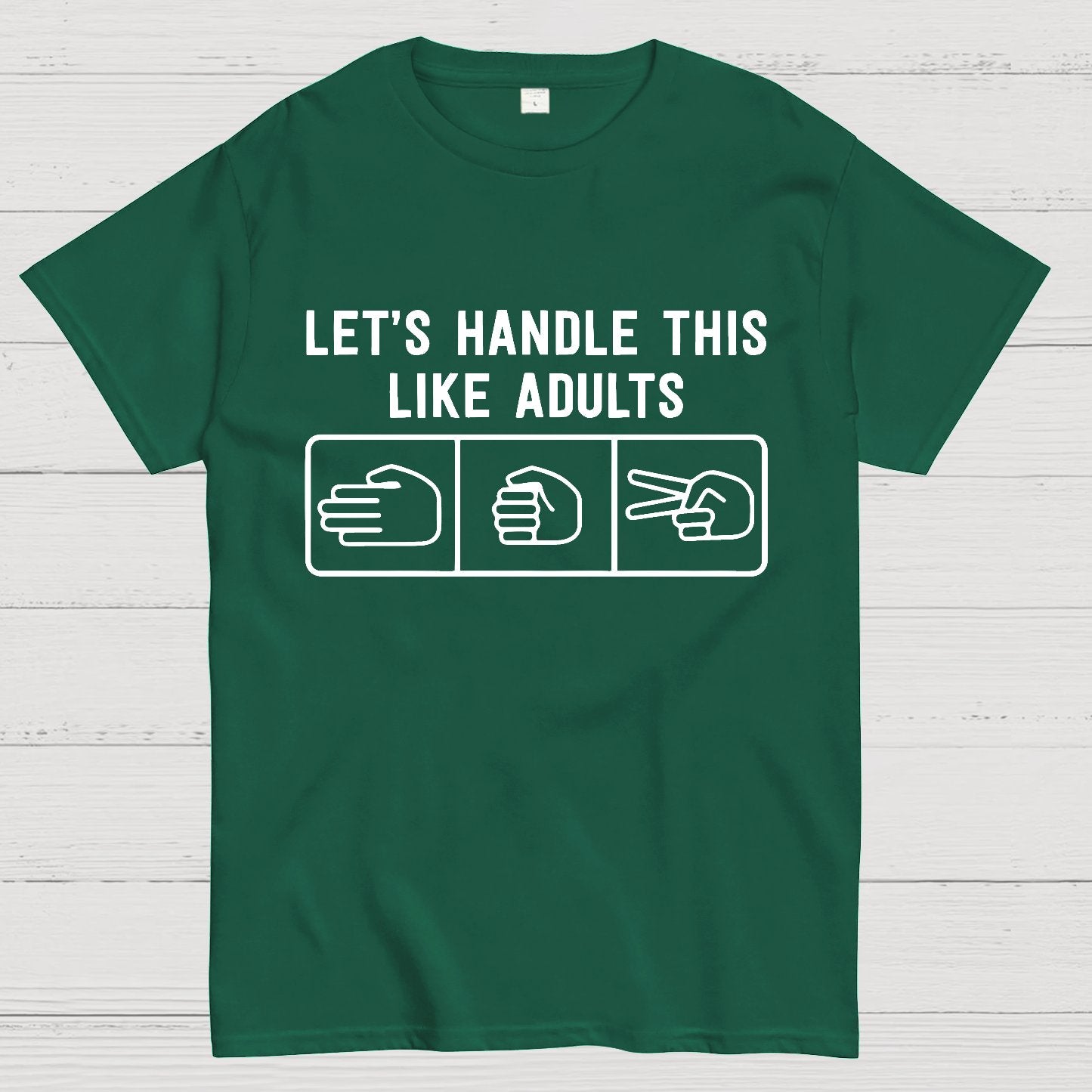 Rock Paper Scissors Geek T-Shirt
